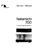 Nakamichi 700-Service-Manual 